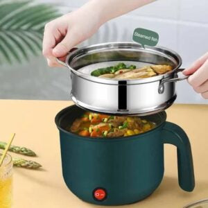 Oală electrică multifuncțională – gătire rapidă &amp; versatil auriu