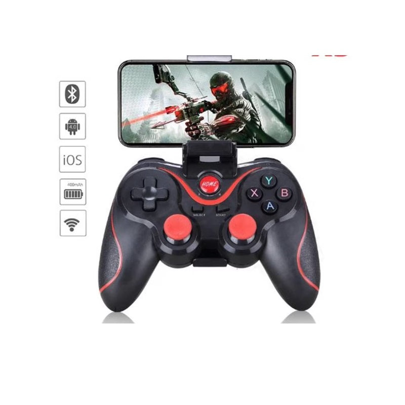 Gamepad wireless universal — ergonomic, multi-platformă