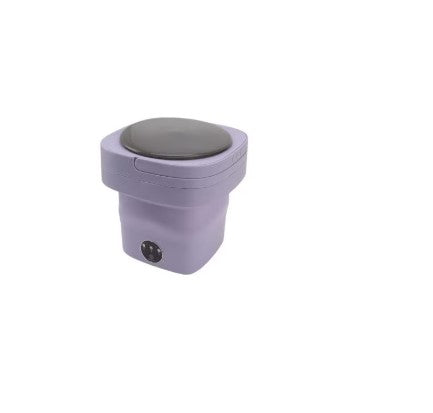 Mașină de spălat portabilă pliabilă 8L cu funcție de stoarcere și 3 programe de spălare – culoare aleatorie