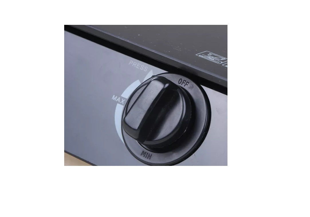 Aragaz din sticlă securizată, 1 ochi, aprindere pe quartz – portabil și eficient