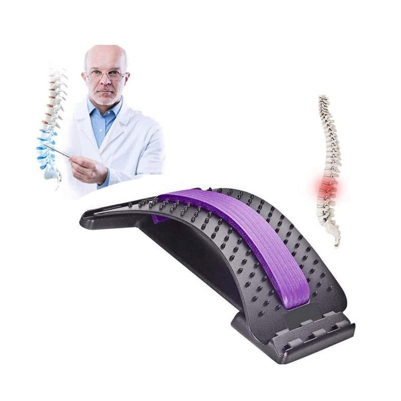 Aparat de masaj lombar – Suport spinal cu 96 de ace și 3 nivele de arcuire