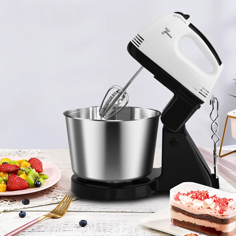 Mixer cu bol plastic 2L, 250W, 7 viteze – mixare eficientă