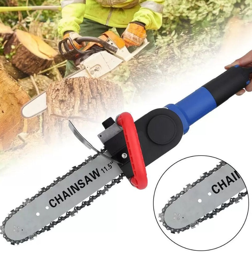 Adaptor drujbă pentru flex 12” — lamă și lanț pentru tăiere lemn