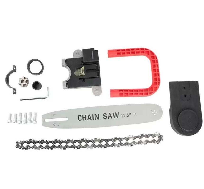 Adaptor drujbă pentru flex 12” — lamă și lanț pentru tăiere lemn