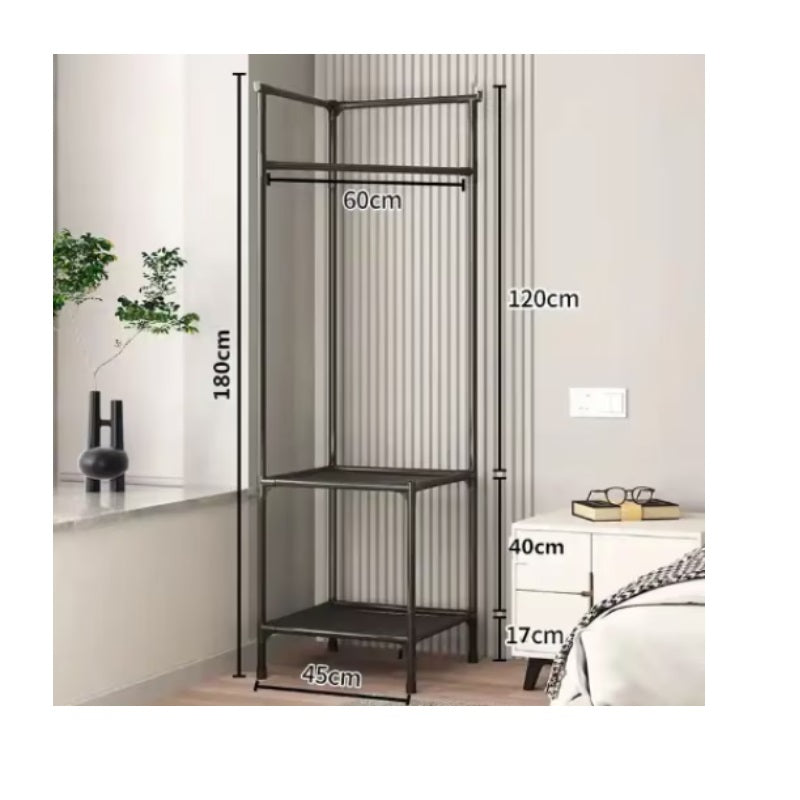 Raft de colț pentru organizare și depozitare, ideal pentru baie sau bucătărie