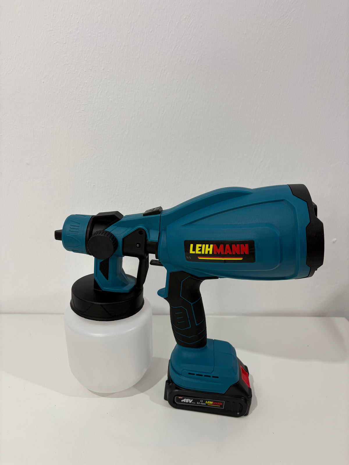 Pulverizator Electric de Vopsea cu 2 Acumulatori, Rezervor 800 ml și 3 Moduri de Pulverizare