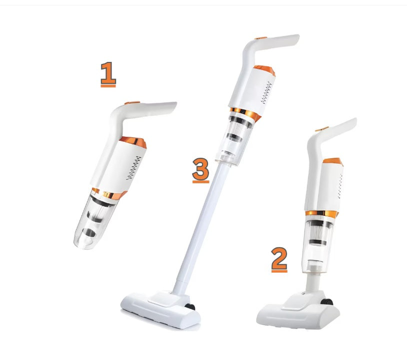 Aspirator vertical 2-în-1 wireless 120 W, autonomie 30 min