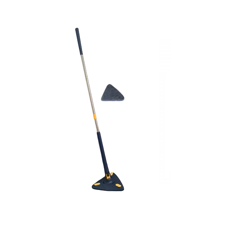 Pachet promo Mop triunghiular + Pamatuf telescopic 80–280 cm, gri – curățare eficientă