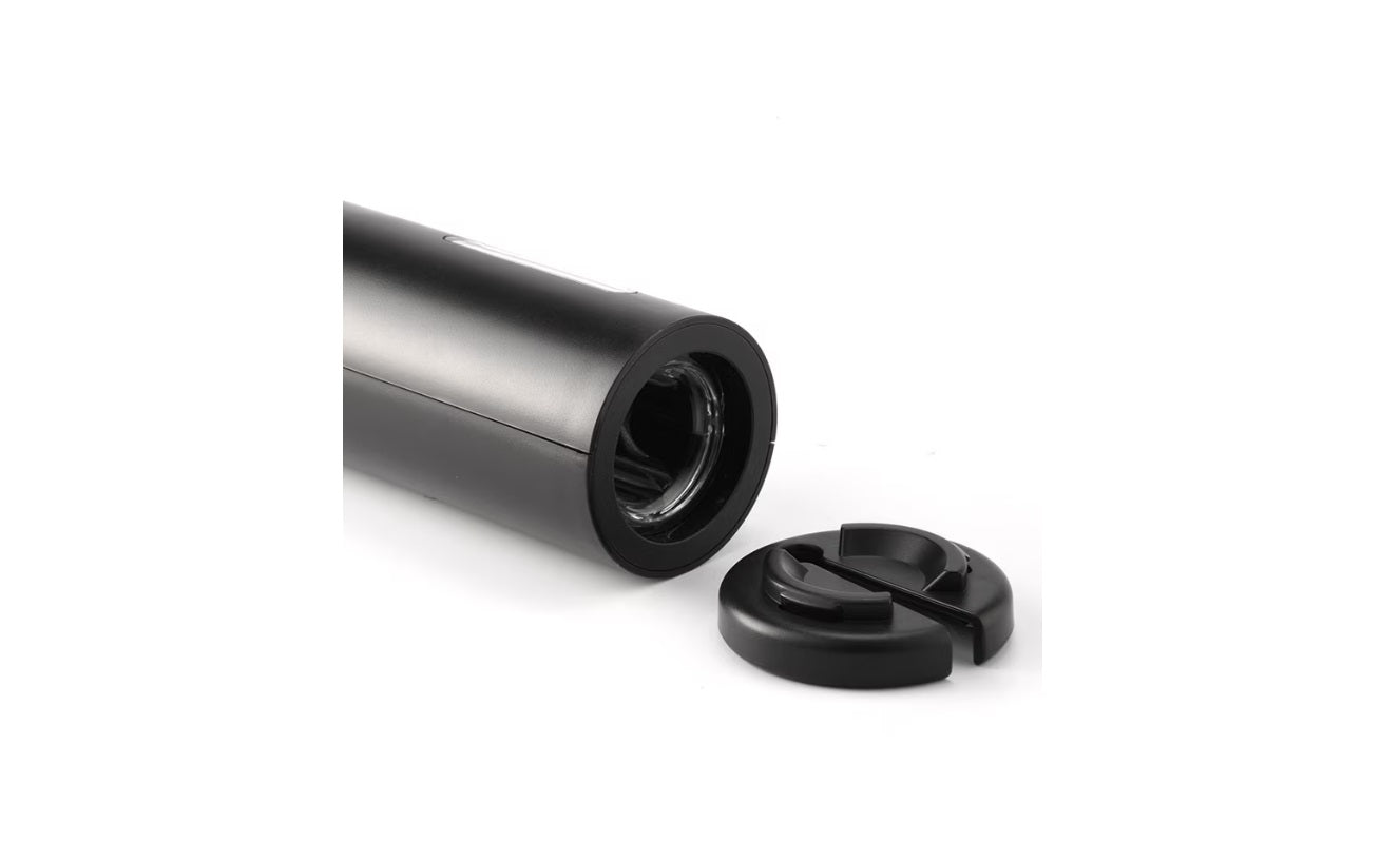 Tirbușon electric automat — deschizător sticle vin pe baterii