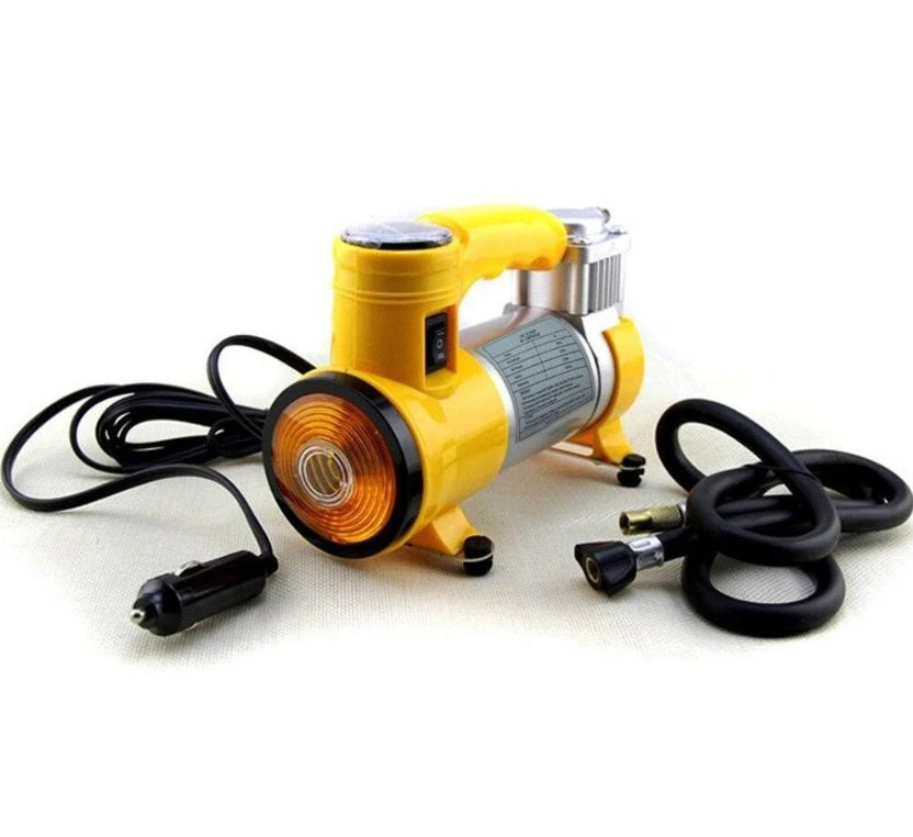 Compresor auto portabil 12 V, 35 l/min, presiune maximă 150 PSI