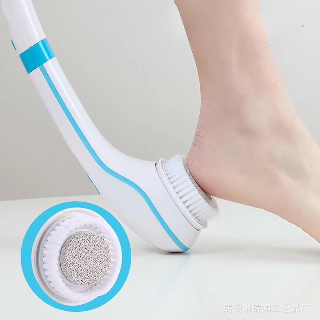 Perie de baie electrică rotativă 5-în-1 — curățare și masaj