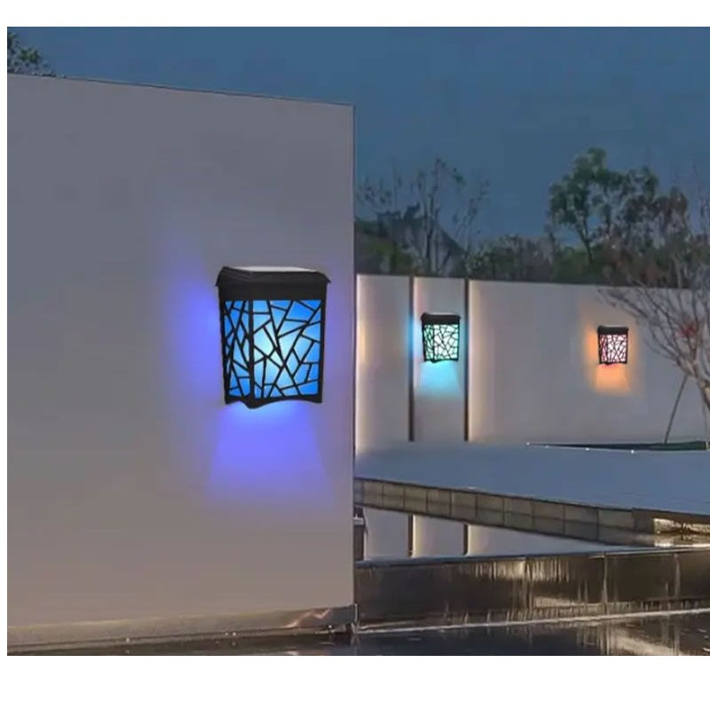 Lampă solară decorativă pentru grădină — iluminare ambientală fără cabluri