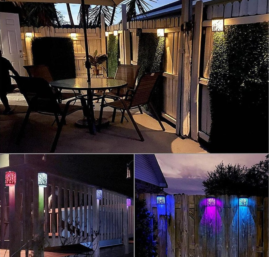 Lampă solară decorativă pentru grădină — iluminare ambientală fără cabluri