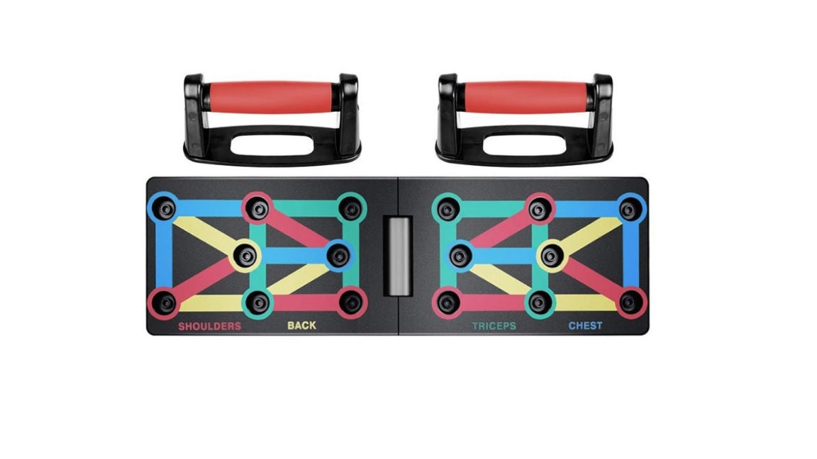 Placă pliabilă fitness 13-în-1 pentru exerciții acasă