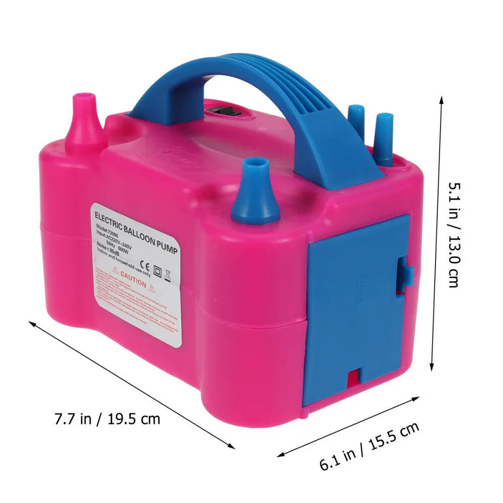 Compresor profesional 600 W pentru umflat baloane și obiecte gonflabile, 220 V