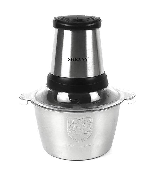 Tocator electric 200W – 3 lame inox, gri