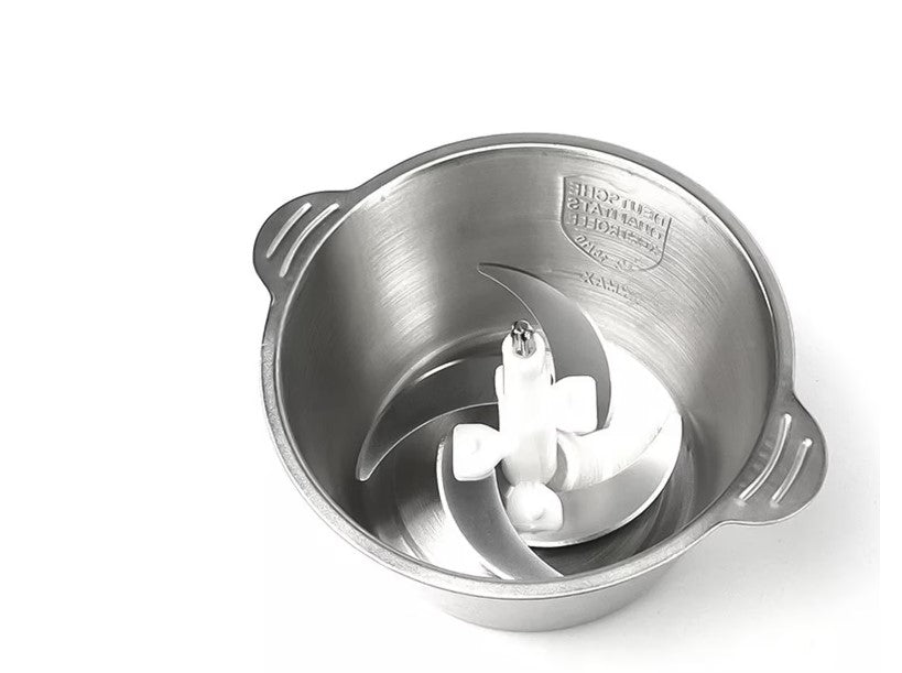 Tocator electric 200W – 3 lame inox, gri