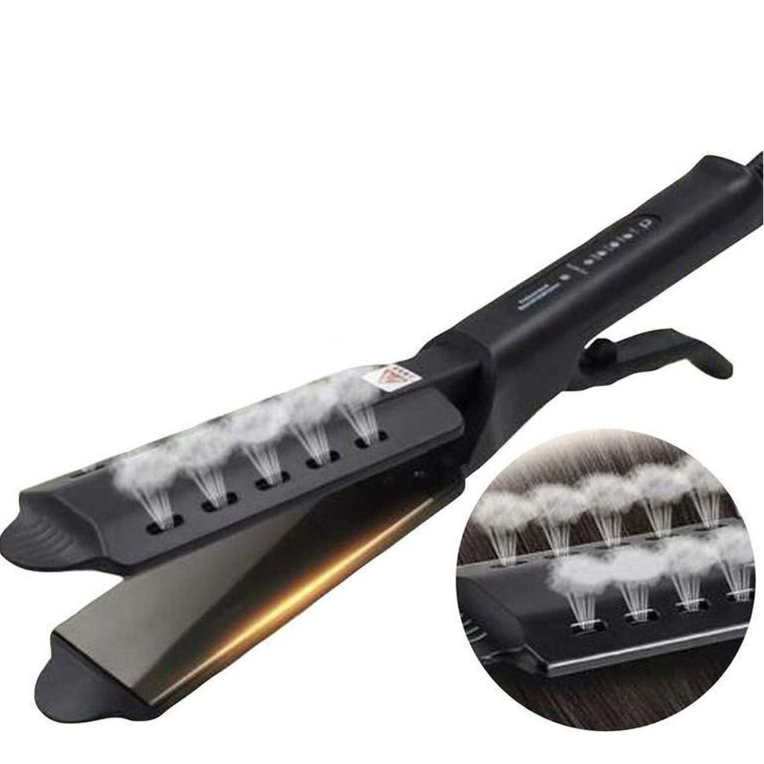 Placă ceramică pentru îndreptat părul – 4 setări de temperatură, încălzire rapidă în 30 secunde