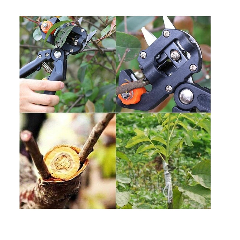 Foarfecă profesională pentru altoire cu 3 lame și bandă de altoire