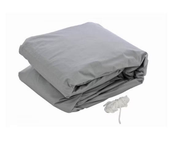 Prelată auto gri 410-430 cm — protecție completă UV și împotriva factorilor externi