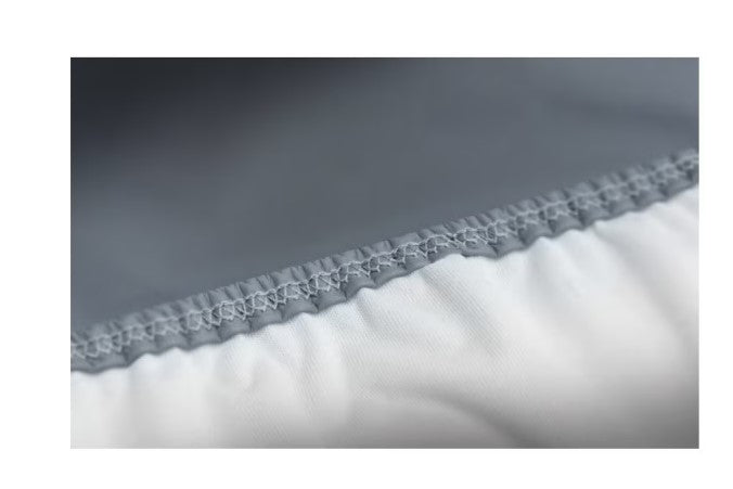 Prelată auto gri 410-430 cm — protecție completă UV și împotriva factorilor externi