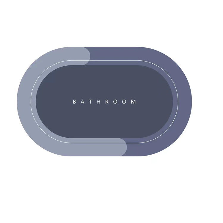 Covoraș de baie antiderapant – 60 x 40 cm, uscare rapidă