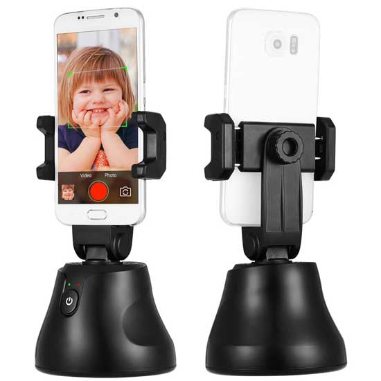 Suport autoportret inteligent pentru telefon – urmărire automată și rotație 360°
