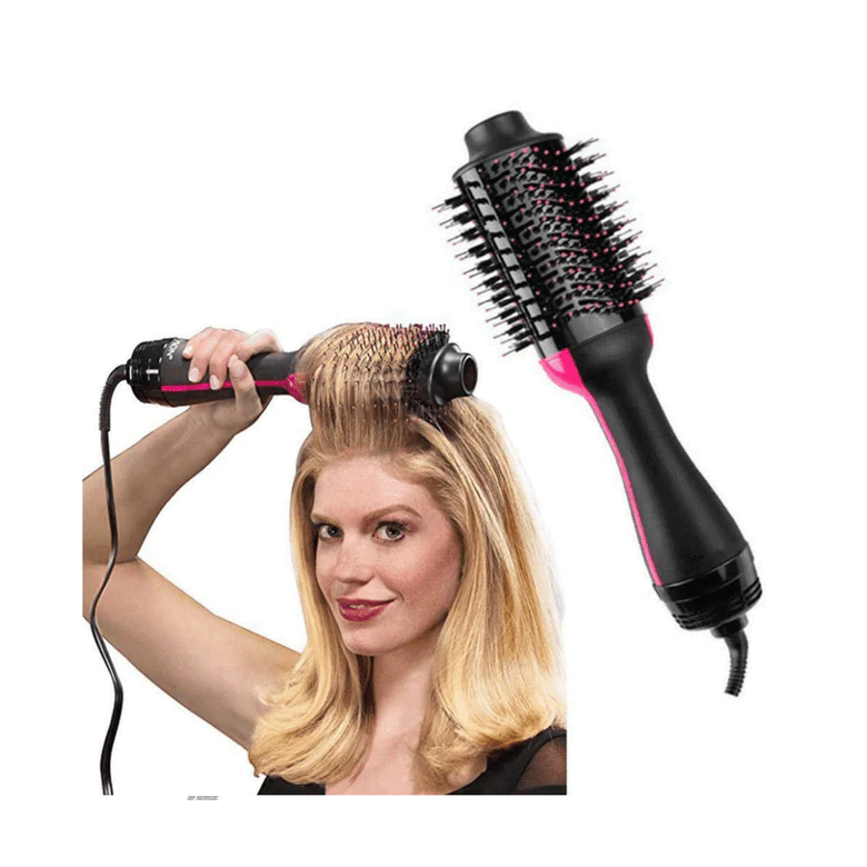 Perie electrică fixă 3-în-1 1000 W – uscare, volum şi îndreptare