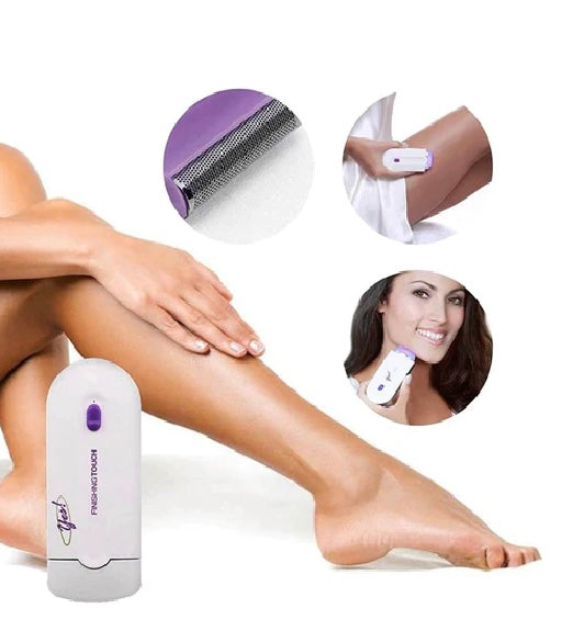 Epilator portabil cu LED şi funcţie Sensa-Light — fără durere