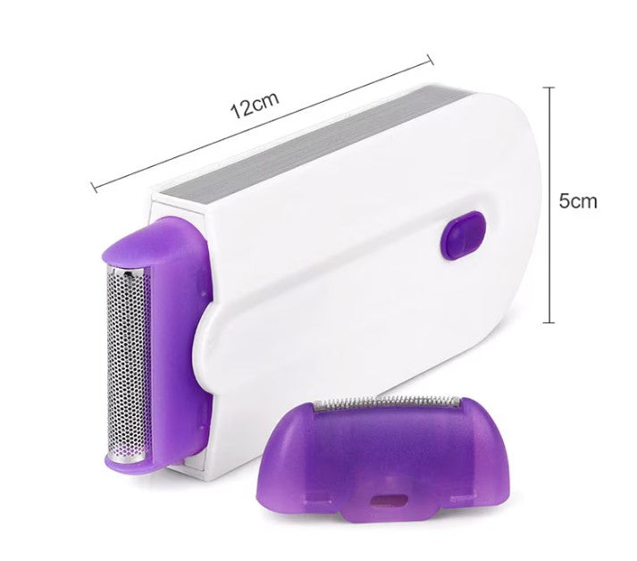 Epilator portabil cu LED şi funcţie Sensa-Light — fără durere