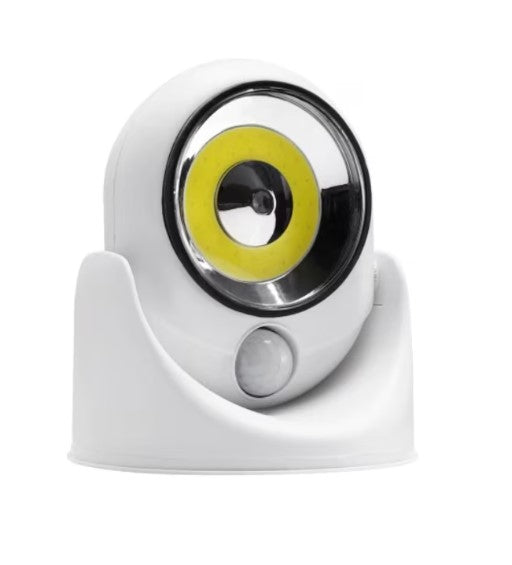 Lampa LED cu senzor de mișcare și rotație 360° – iluminare fără cabluri pentru orice colț al casei