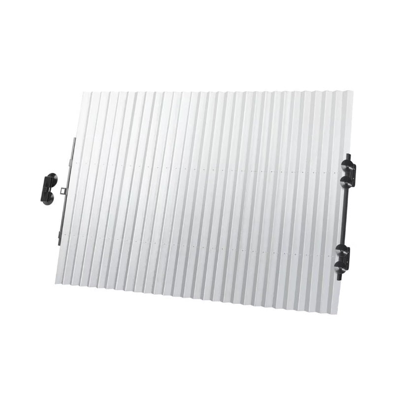 Parasolar auto retractabil tip jaluzea cu ventuze – 70 cm x 100 cm, argintiu