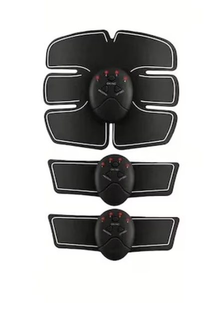 Electrostimulator corporal 3 zone – abdomen, brațe, picioare, USB