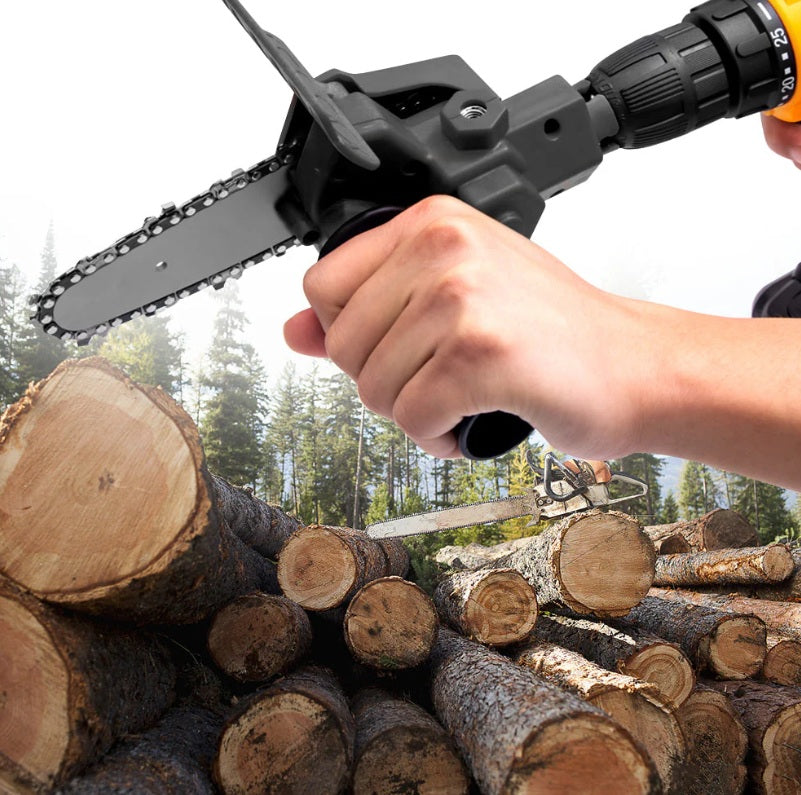 Adaptor tip drujbă pentru bormașină – mini-fierăstrău electric portabil