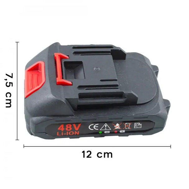 Acumulator 48V compatibil cu unelte electrice – încărcare rapidă, autonomie extinsă