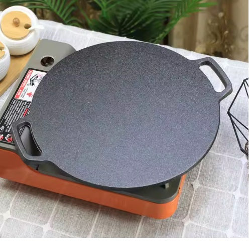 Plita japoneză – Grill antiaderent cu manere, diametru 36 cm
