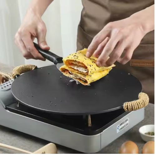 Plita japoneză – Grill antiaderent cu manere, diametru 36 cm