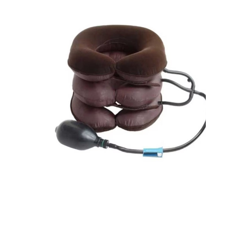 Guler cervical pentru elongare cu pompă manuală – tratament pentru dureri de gât și umeri