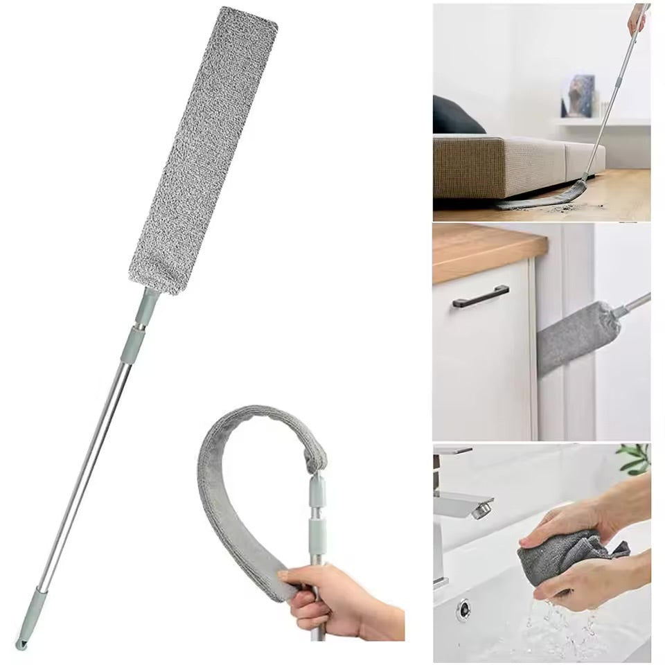 Mop profesional din microfibră, pentru podele curate fără efort