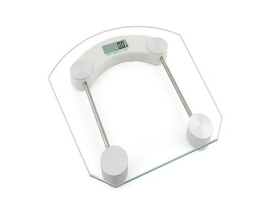 Cântar digital corporal cu platformă din sticlă securizată – capacitate 150 kg