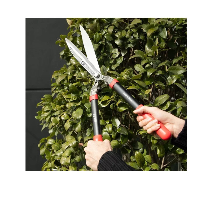 Foarfecă pentru tăiat gard viu – lamă din oțel, mâner ergonomic, lungime 59 cm