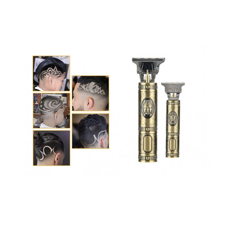 Aparat electric de tuns auriu – Lame din oțel inoxidabil, autonomie 180 minute