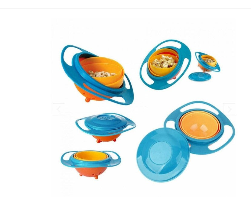 Castron  360° multicolor – ideal pentru gustări distractive fără vărsări