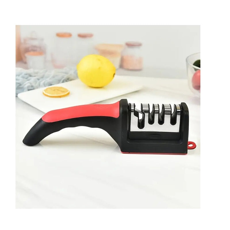 Aparat electric pentru ascuțit cuțite și unelte – cap detașabil, design ergonomic