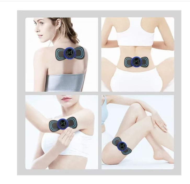 Dispozitiv masaj gât și talie – portabil, cu baterie reîncărcabilă