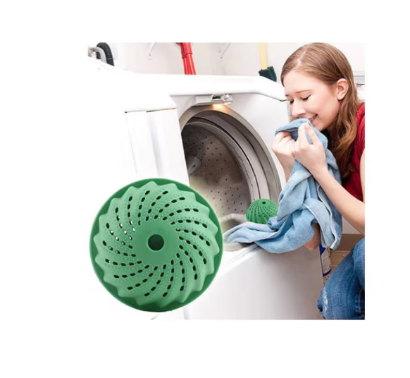 Minge de spălare verde – pentru mașină de spălat 5 kg, reutilizabilă