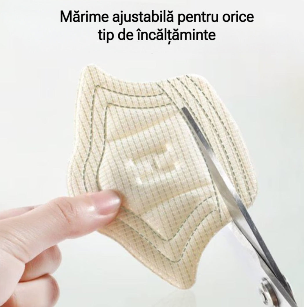 Set 2 protecții călcâi universal – alb/crem