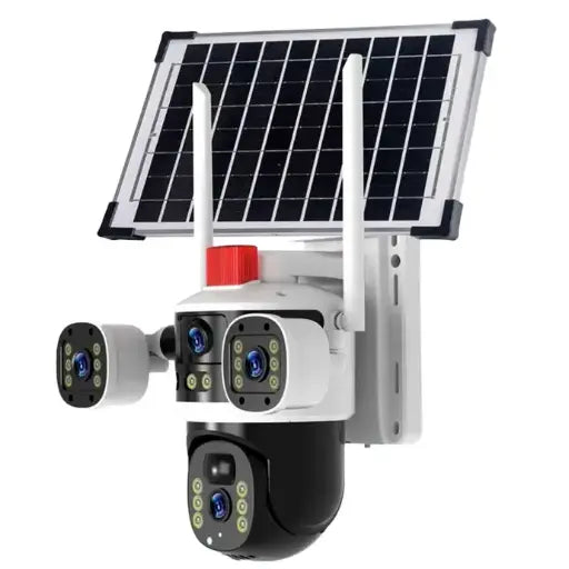 Sistem de supraveghere solar wireless 3‑în‑1 cu 4G