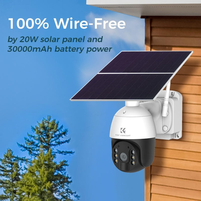 Camera de supraveghere cu panou solar, 4G si senzor de miscare