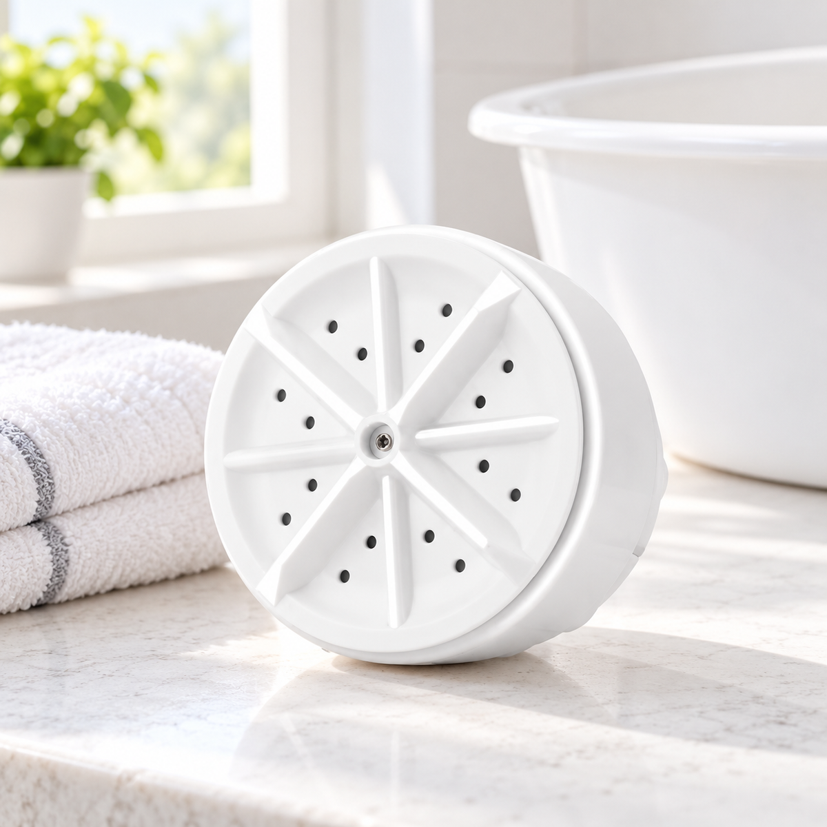 Mini mașină de spălat portabilă AL-81, cu ultrasunete, 18 W, alimentare USB